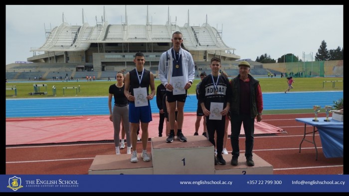 Outstanding Performance by The English School Athletes in the Senior Boys and Girls Nicosia Athletic